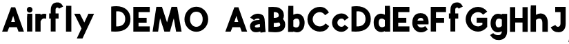 Airfly DEMO font