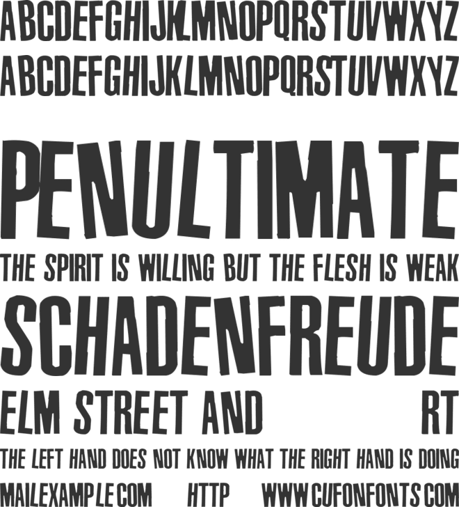 Vinyl Stickons font preview