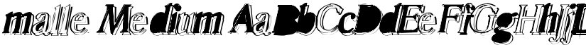 malle Medium font
