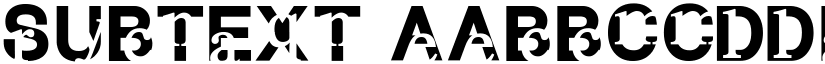 Subtext font