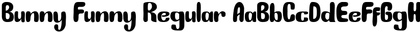 Bunny Funny Regular font