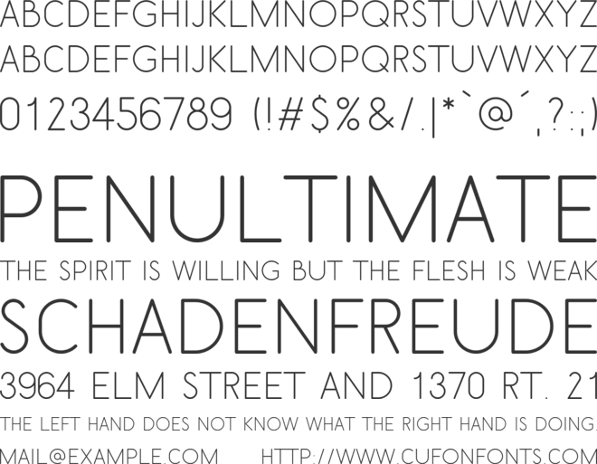 Belgika font preview