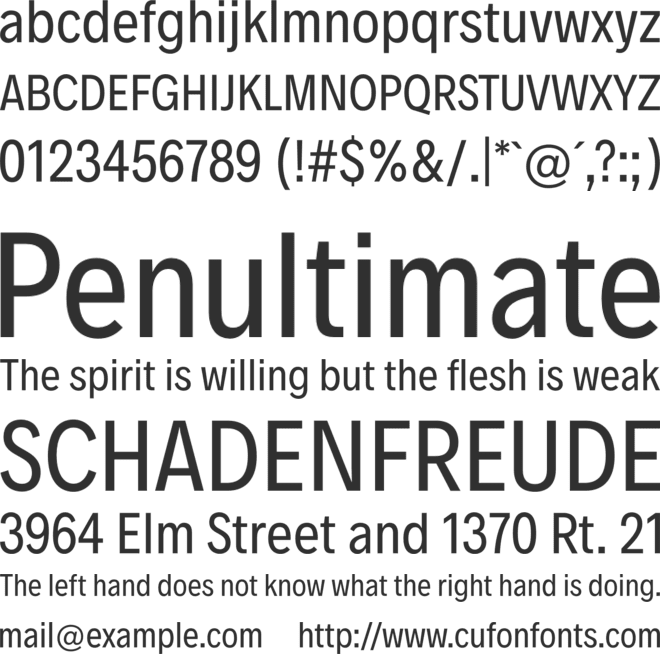 Decalotype font preview