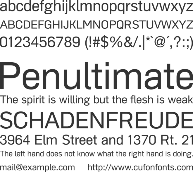 Grammatika font preview