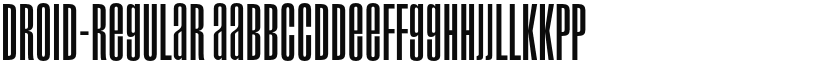 Droid-Regular font