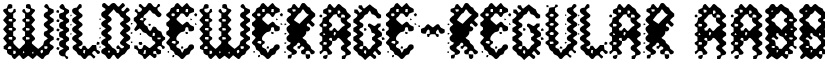 WildSewerage-Regular font