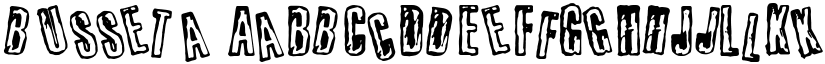 busseta font