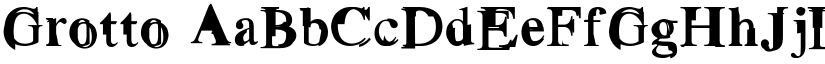 Grotto font