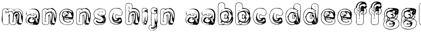 Manenschijn 02 font download