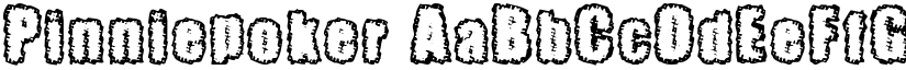 Pinniepoker font