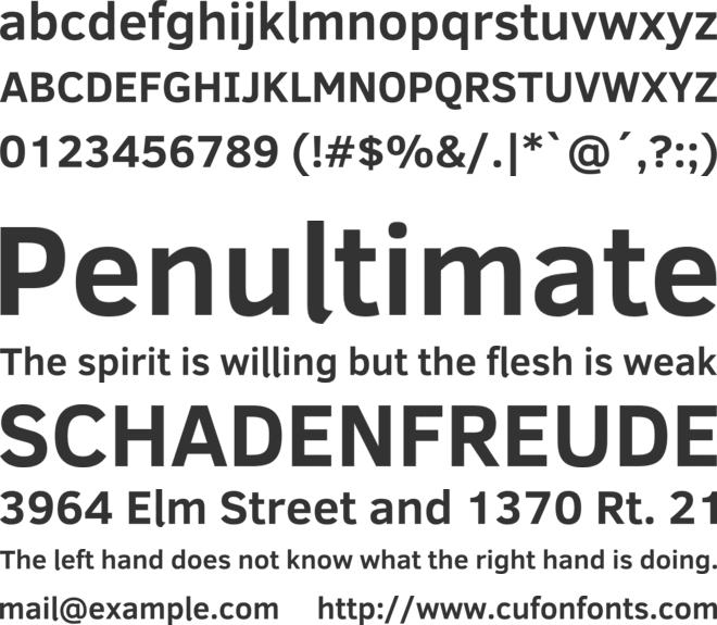 Fog Sans font preview