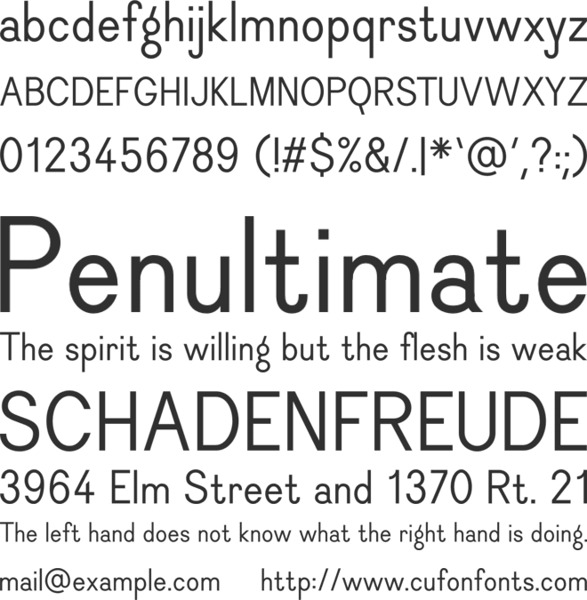 Dauphine font preview