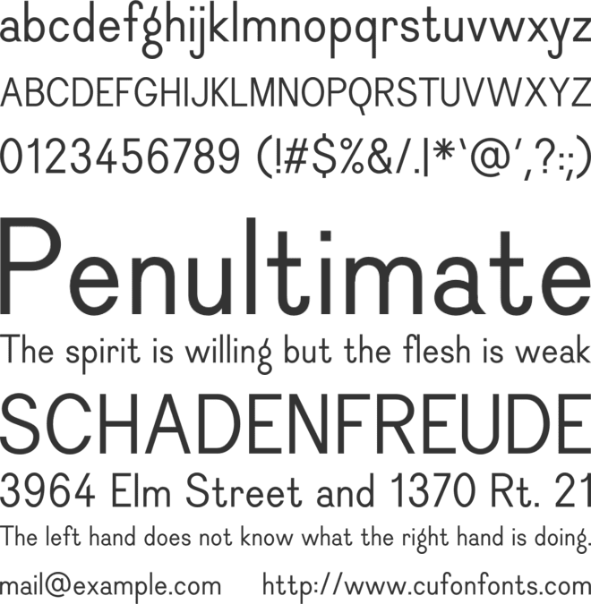 Dauphine font preview