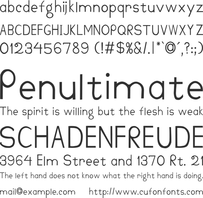 FProject font preview