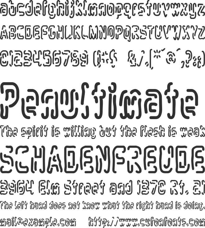 Mlurmlry font preview