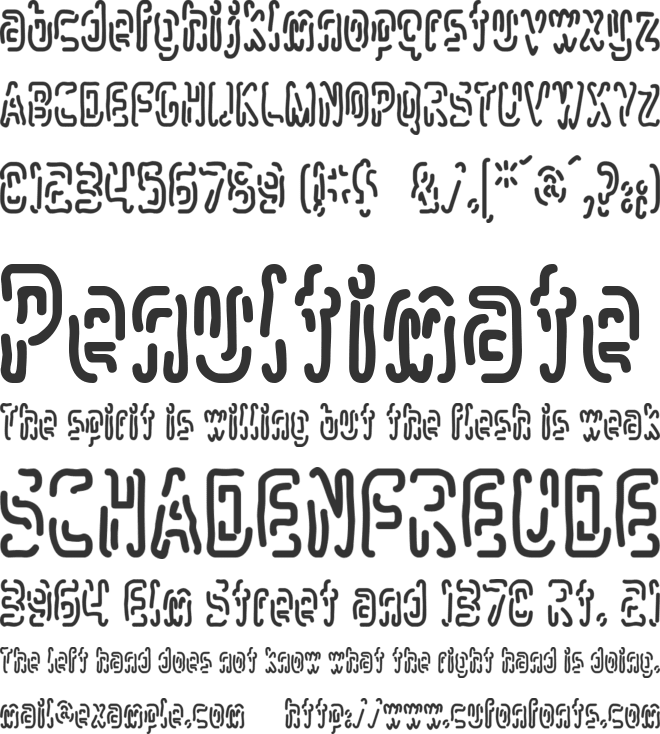 Mlurmlry font preview
