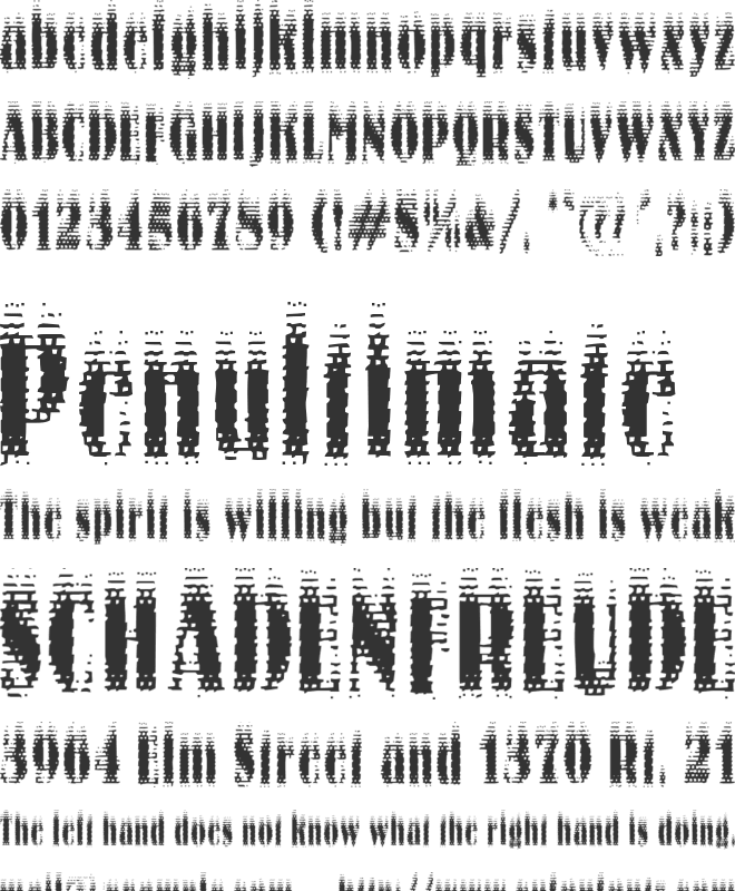 Ko City font preview