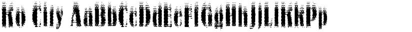 Ko City font