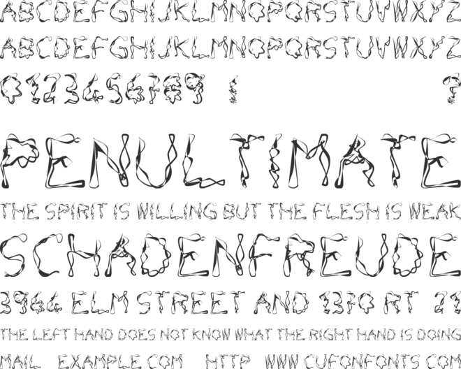 Ideocs font preview