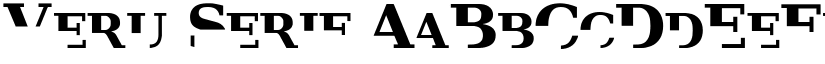 Veru Serif font