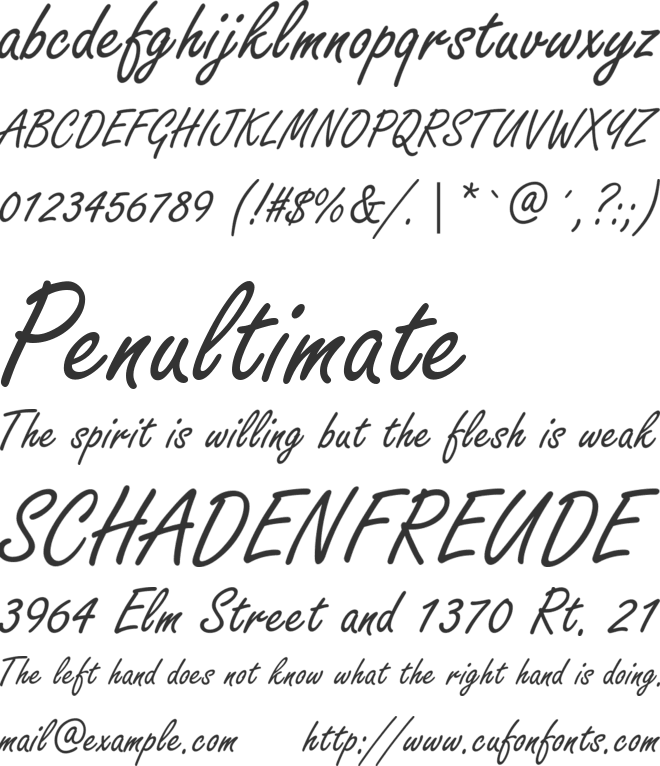 Freestyle Script font preview