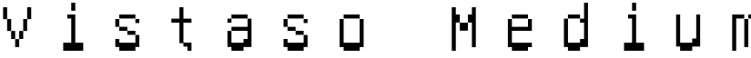Vistaso Medium font