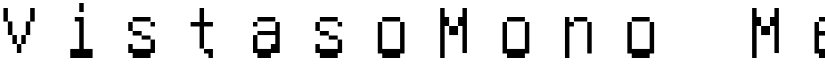 VistasoMono Medium font