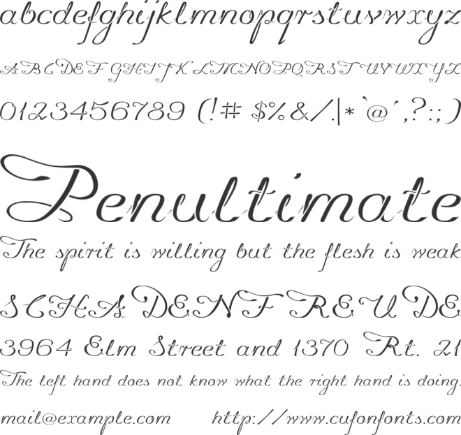 Promocyja font preview