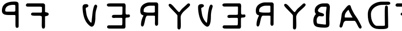 Pf_veryverybadfont6s font
