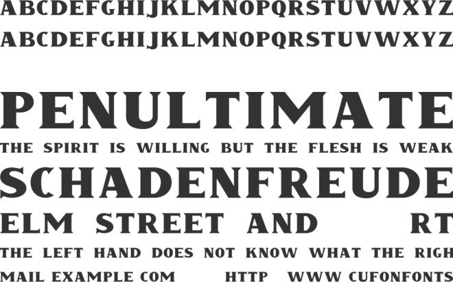 Space Meatball font preview