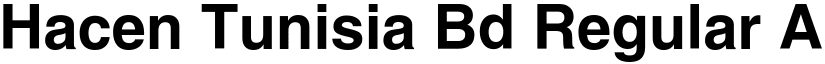 Hacen Tunisia Bd Regular font