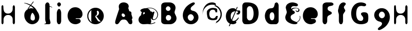 Holier font