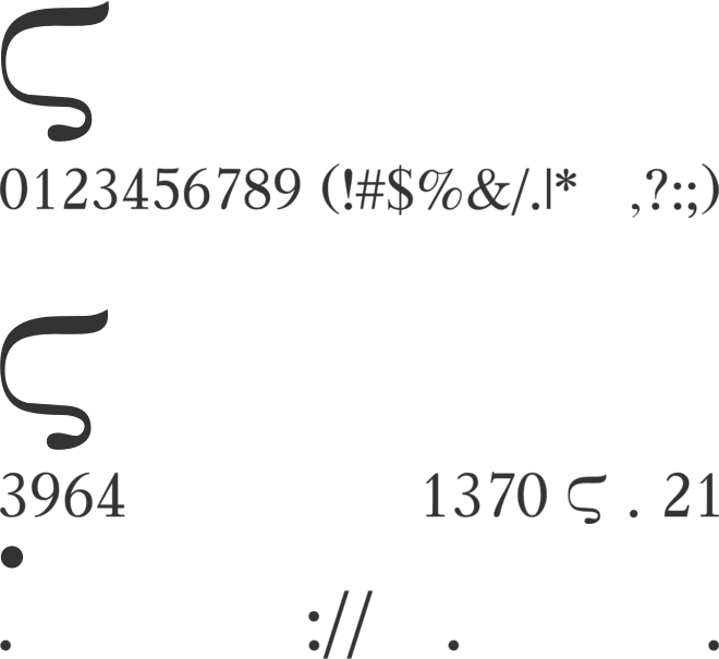 GFS Porson font preview