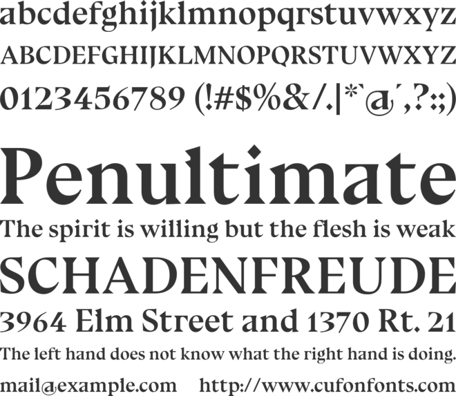 Bluu Next font preview