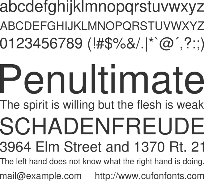 AlBattar font preview