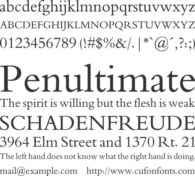 XB Sols font preview