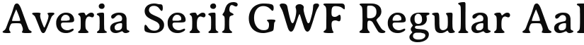 Averia Serif GWF Regular font