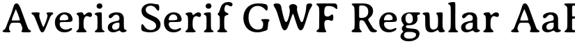 Averia Serif GWF Regular font