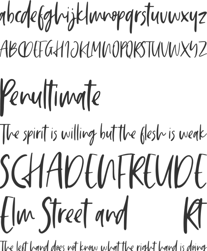 Saturday Vibes font preview