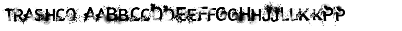 trashco font