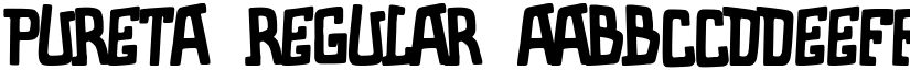 Pureta Regular font