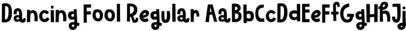 Dancing Fool font download