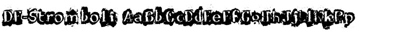 DF-Stromboli font