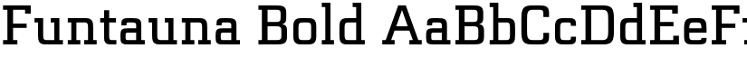 Funtauna Bold font