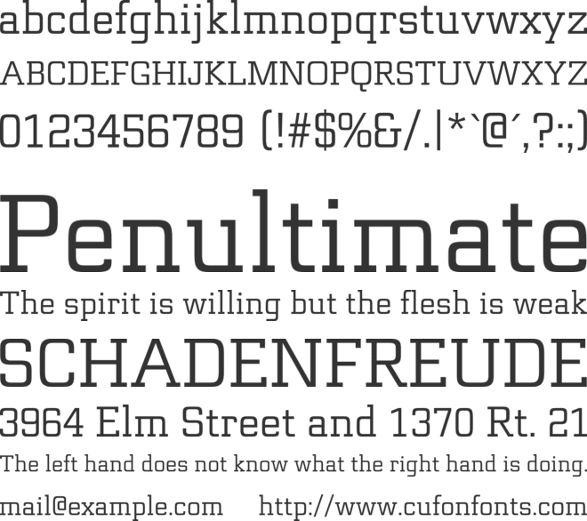 Funtauna font preview
