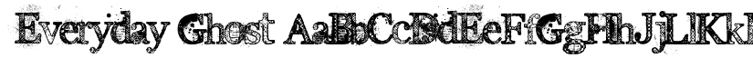 Everyday Ghost font