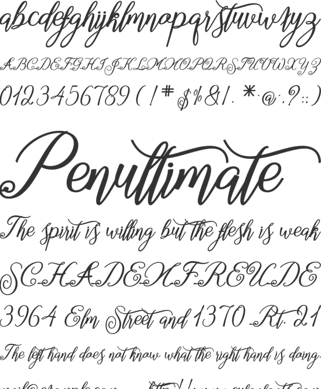 marganbetan font preview