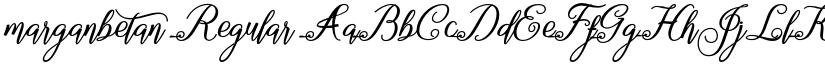 marganbetan Regular font