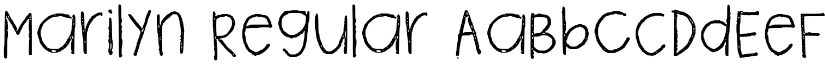 Marilyn Regular font
