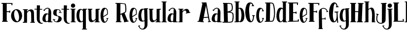 Fontastique Regular font
